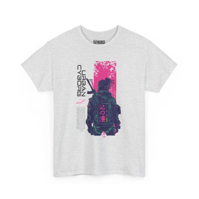 T-shirt z nadrukiem Urban Cyborg